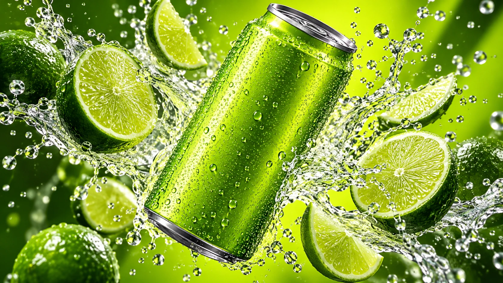 Citrus / Product visuals — Beverage / CGI visual language